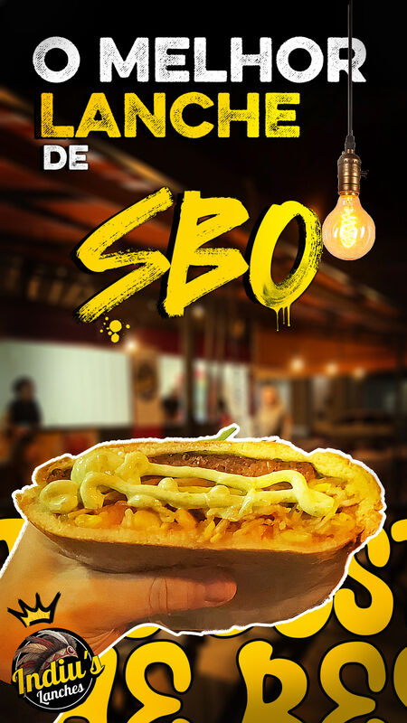 Indiu's Lanches Promo